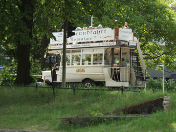 Stadtrundfahrt im historischen Bus