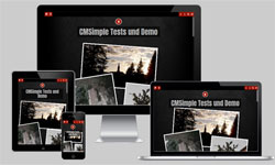 CMSimple Template Parallax Photos